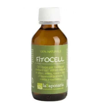 Ulei de masaj 100% natural Fitocell, 100ml, La Saponaria