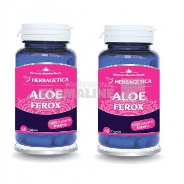 Aloe Ferox 60 capsule Pachet 2 cutii x 60 cps