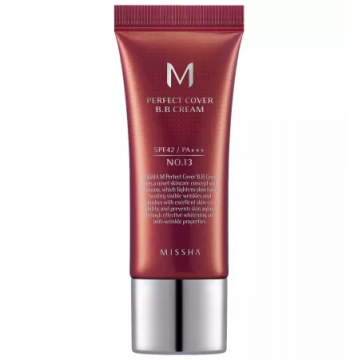 BB Cream M Perfect Cover SPF42 PA+++ No.13 Bej Luminos, 20ml, Missha