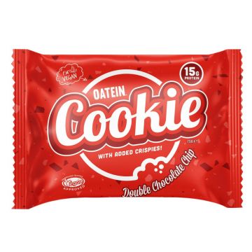 Biscuit proteic cu aroma de ciocolata dubla High Protein Cookie, 75g, Oatein