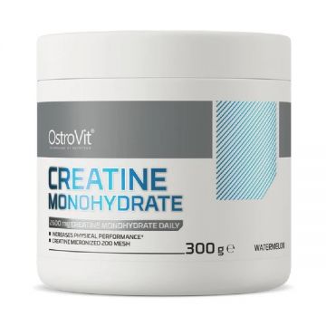 Creatina monohidrata cu aroma de mar verde, 300g, OstroVit
