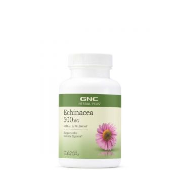 Extract de Echinacea 500mg Herbal Plus®, 100 capsule, GNC