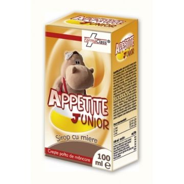 FarmaClass Appetite Junior sirop cu miere - 100ml
