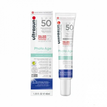 Fluid anti-aging cu SPF50, 40ml, Ultrasun