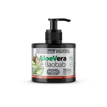 Lotiune intima cu aloe si ulei de boabab, 250ml, Puro by Forhans