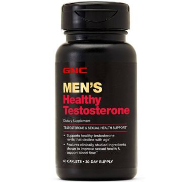 Men's Healthy Testosterone, 60 tablete, GNC