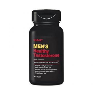 Men's Healthy Testosterone, 60 tablete, GNC