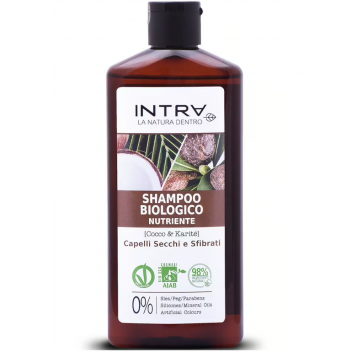 Sampon bio cu cocos si shea, 250ml, Intra