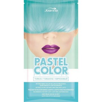 Sampon colorant turcoaz Pastel Color, 35g, Joanna