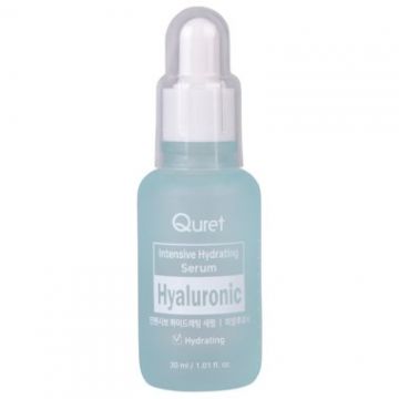 Ser hidratant intensiv fata cu acid hialuronic, 30ml, Quret