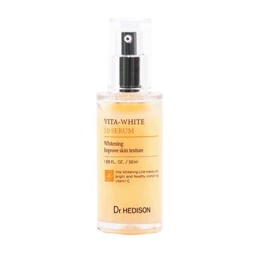 Serum pentru omogenizarea tenului Vita White Serum, 50ml, Dr. Hedison