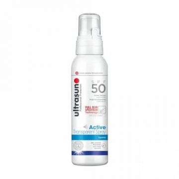 Spray transparent pentru protectie solara SPF50, 150ml, Ultrasun