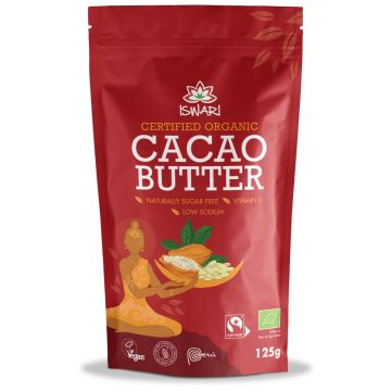 Unt de cacao bio, 125g, Iswari