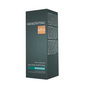 Balsam dupa ras mentol Men, 100ml, Gerovital