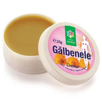 Crema naturala cu galbenele, 20g, Steaua Divina