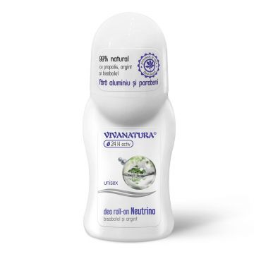 Deodorant natural cu bisabolol si argint, 50ml, VivaNatura