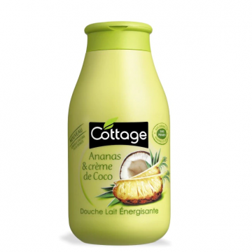 Gel de dus ananas si cocos, 250ml, Cottage