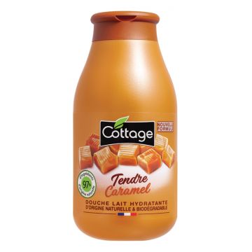 Gel de dus caramel, 250ml, Cottage