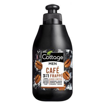 Gel de dus si sampon de par Men Cafe Frappe, 250ml, Cottage