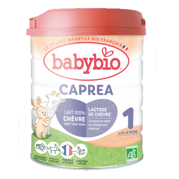 Lapte praf de capra Organic Caprea 1 Bio, 800g, BabyBio