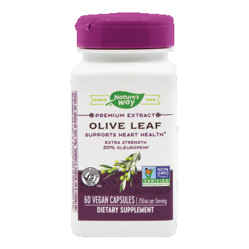 Olive Leaf 20% SE Nature's Way, 60 capsule, Secom