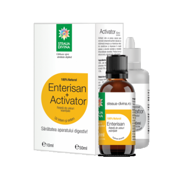 Pachet Enterisan 10ml + Activator 50ml, Steaua Divina