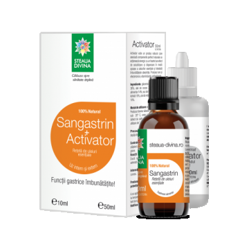 Pachet Sangastrin 10ml + Activator 50ml, Steaua Divina