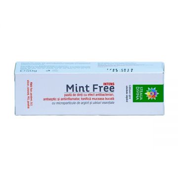 Pasta de dinti Mint Free Santoral, 50ml, Steaua Divina