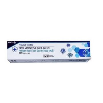 Test Rapid COVID-19 Antigen Nazofaringian, 1 bucata, Realy Tech