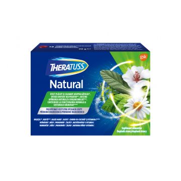 Theratuss Natural comprimate de supt, 16 comprimate, Haleon
