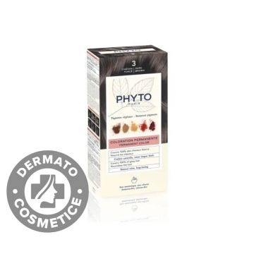 Vopsea par 3 Dark Brown Phytocolor, 50ml, Phyto
