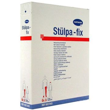 Bandaj tubular Stulpa-fix (932543), nr. 3, 25 m, Hartmann
