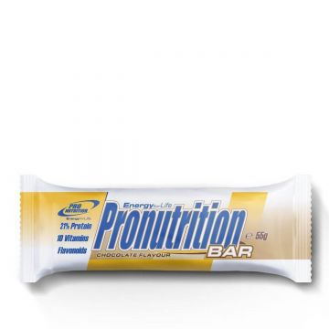 Baton proteic energizant cu aroma de ciocolata, 55 g, Pro Nutrition