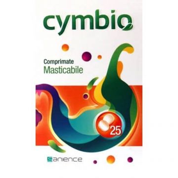 Cymbio - 25 comprimate - Complex simbiotic natural pentru cavitatea bucala, Sanience