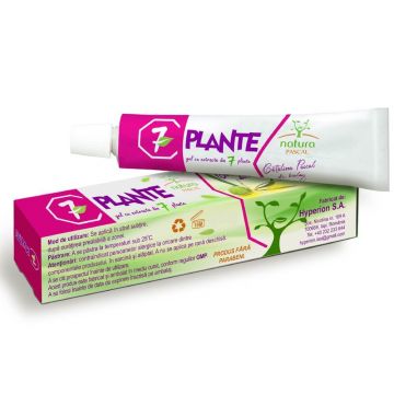 Cremǎ 7 Plante, 100 ml, Natura Pascal