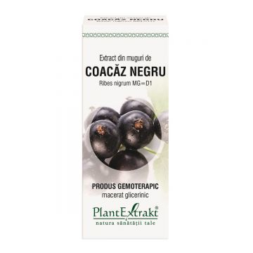 Extract din muguri de Coacăz Negru, 50 ml, PlantExtrakt
