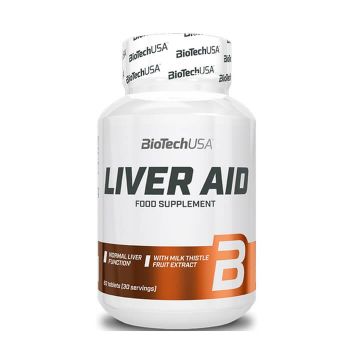 Liver Aid, 60 tablete, BioTech USA
