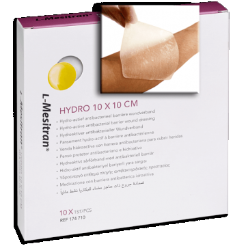 Pansament hidroactiv L-Mesitran Hydro 10 x 10 cm, 10 bucati, Theo Manufacturing