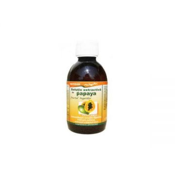 Soluție extractivă de papaya, 200 ml, Favisan