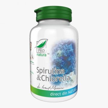 Spirulina & Chlorella, 60 capsule, Pro Natura