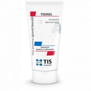 Tisogel gel pentru igiena bucală, 50 ml, Tis Farmaceutic