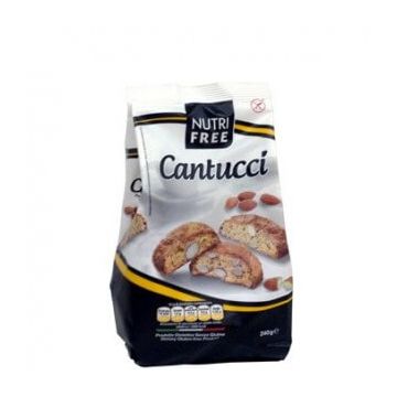 Biscuiti cu bucati de migdale, 240 g, AEC005P, Nutri Free