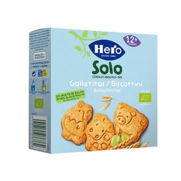 Biscuiti in forma de animale Solo, +12 luni, 100 gr, Hero Baby