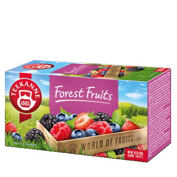 Ceai din fructe de padure, 20 x 2.5 gr, Teekanne