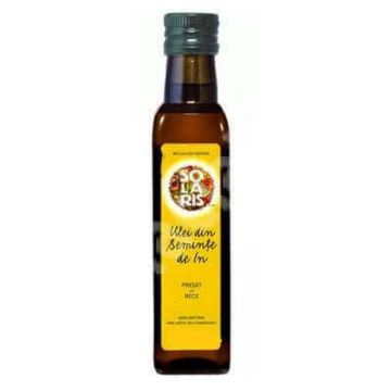 Ulei de seminte de in, 250 ml, Solaris
