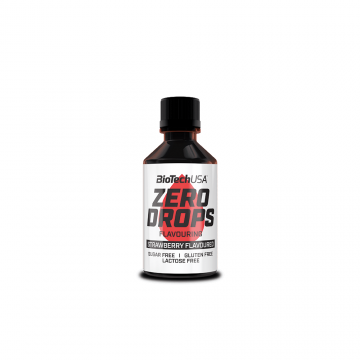 Zero Drops Strawberry, 50 ml, BioTechUSA