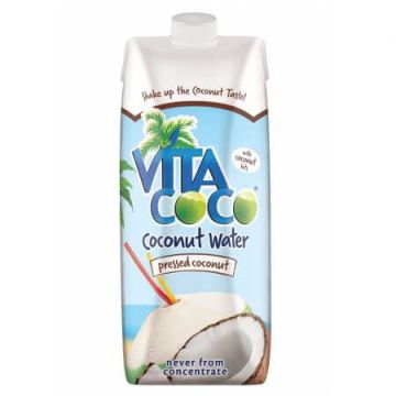 Apa de cocos cu nuca de cocos presata, 330 ml, Vita Coco
