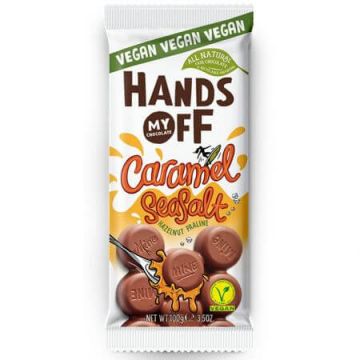 Ciocolata Caramel Sea Salt, 100 g, Hands Off