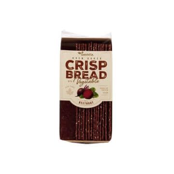 Danvita Pâine crocantă cu sfeclă roșie, 130 g
