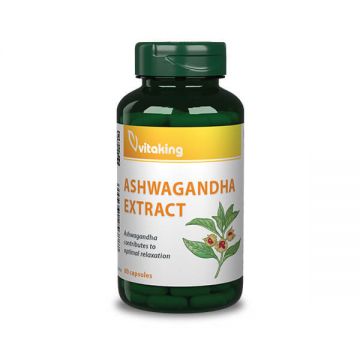 Extract de Ashwagandha, 240 mg, 60 cps - Vitaking